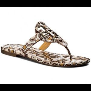Tory Burch patent leather sandals